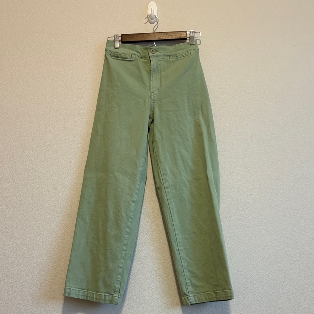 Madewell Women's Sage Emmett Crop - Size 25